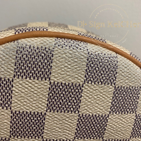 Louis Vuitton Boite Chapeau Souple PM in Damier Azur Canvas - Picture 12 of 16